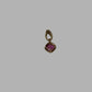 9ct Yellow Gold Pink Pendant