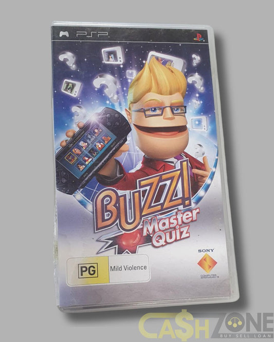 Buzz Master Quiz PSP Game Sony PlayStation Portable