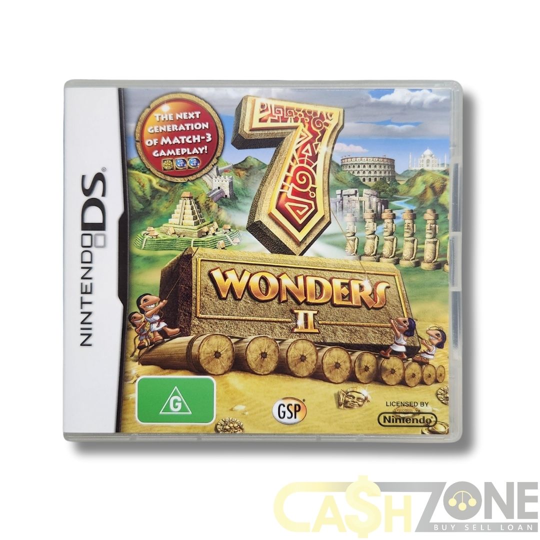 7 Wonders of the World 2 Match Game Nintendo DS Game