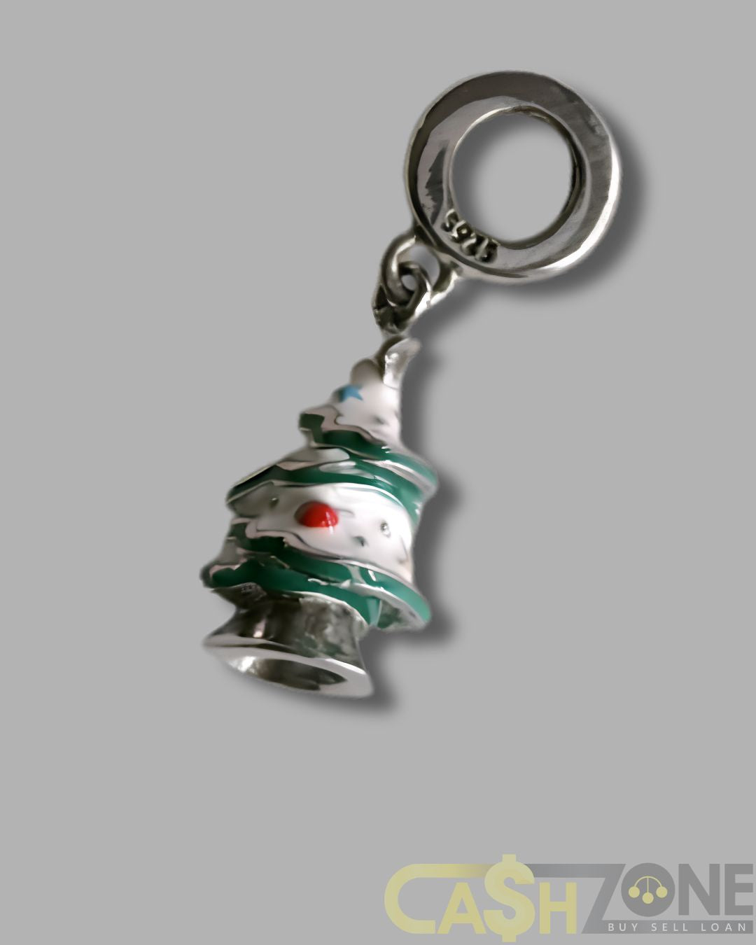 Xmas Tree Charm s925