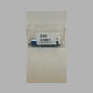 MODEL TRAIN IN PLASTIC DISPLAY BOX BLUE
