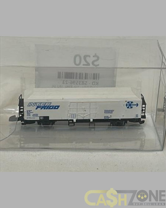 MODEL TRAIN IN PLASTIC DISPLAY BOX INTER FRIGO