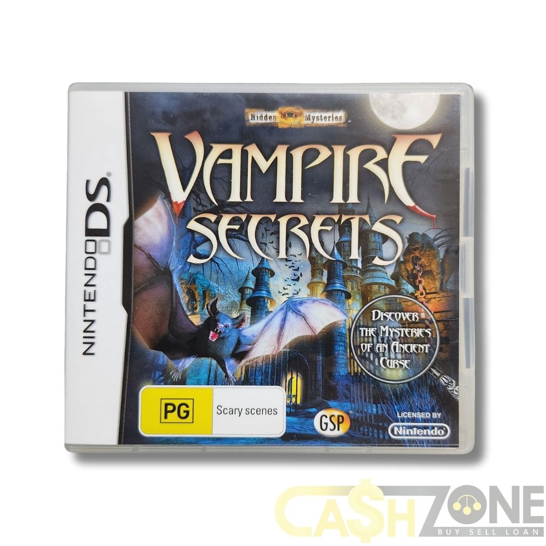 Hidden Mysteries Vampire Secrets Nintendo DS Game