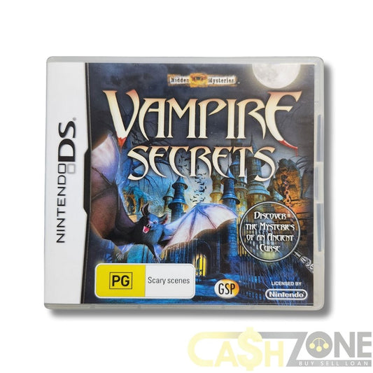 Hidden Mysteries Vampire Secrets Nintendo DS Game