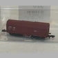 MODEL TRAIN IN PLASTIC DISPLAY BOX RED