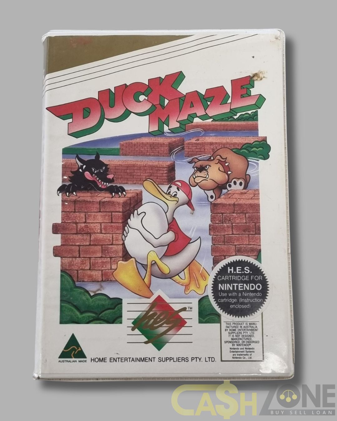 Duckmaze HES NES Game PAL