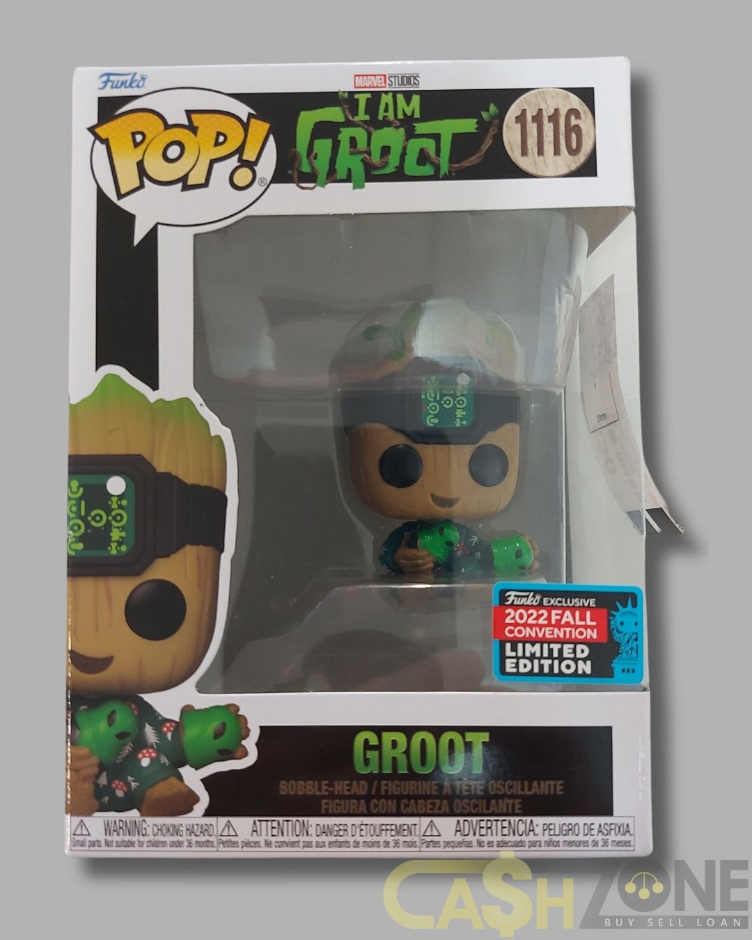 Funko Pop Groot #1116 2022 Limited Edition Fall Convention