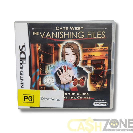 Cate West The Vanishing Files Nintendo DS Game