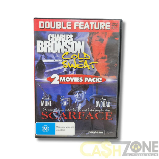 Cold Sweat and Scarface Double DVD Movie