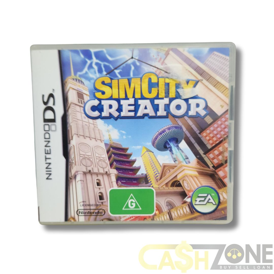 Sim City Nintendo DS Game