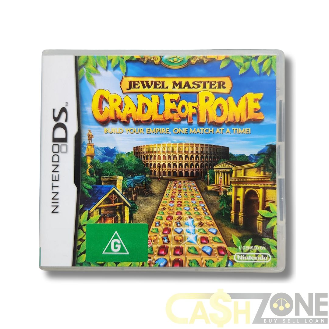 Jewel Master Cradle of Rome Nintendo DS Game