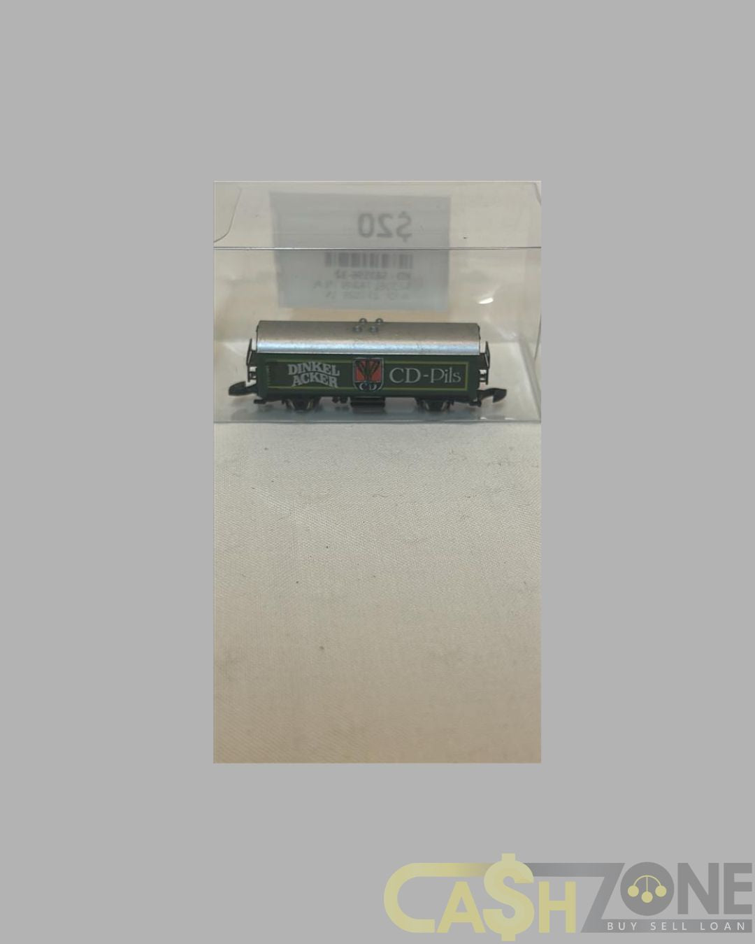 MODEL TRAIN IN PLASTIC DISPLAY BOX DINKLE ARKER