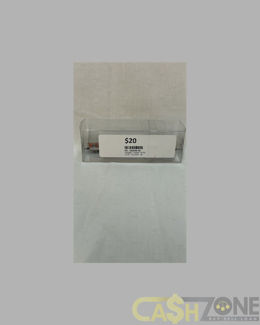 MODEL TRAIN IN PLASTIC DISPLAY BOX ORGANGE