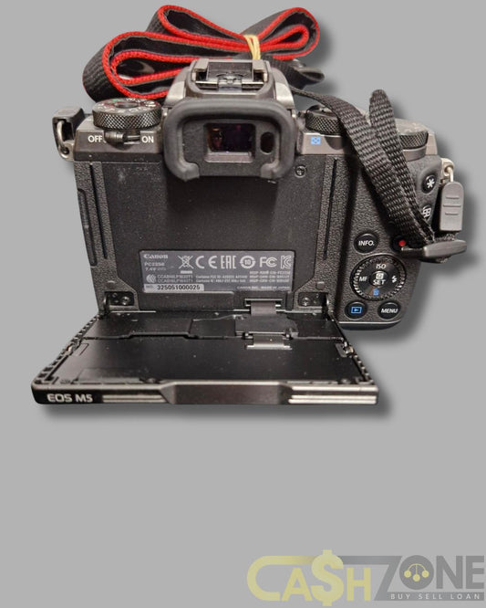 Cannon Camera EOS M5 in Bag 2 x Lenses 15-45mm 50-200mm