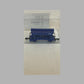 MODEL TRAIN IN PLASTIC DISPLAY BOX BLUE