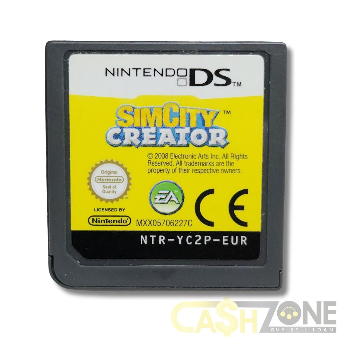 Sim City Nintendo DS Game