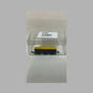 MODEL TRAIN IN PLASTIC DISPLAY BOX YELLOW