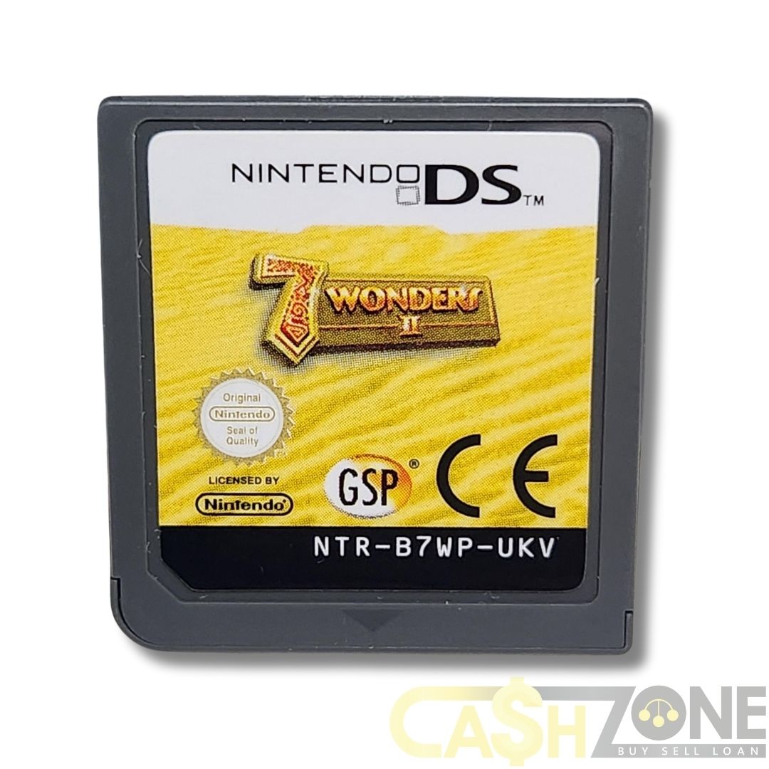 7 Wonders of the World 2 Match Game Nintendo DS Game
