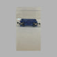 MODEL TRAIN IN PLASTIC DISPLAY BOX BLUE