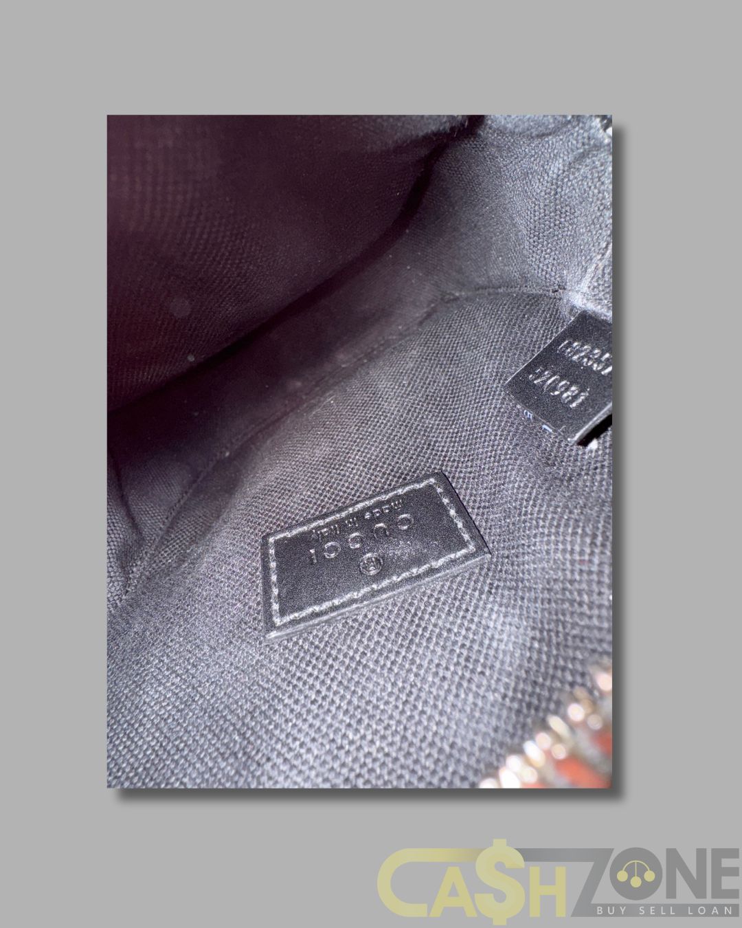 Gucci GG Canvas Black Messenger Bag – Model 9355-995