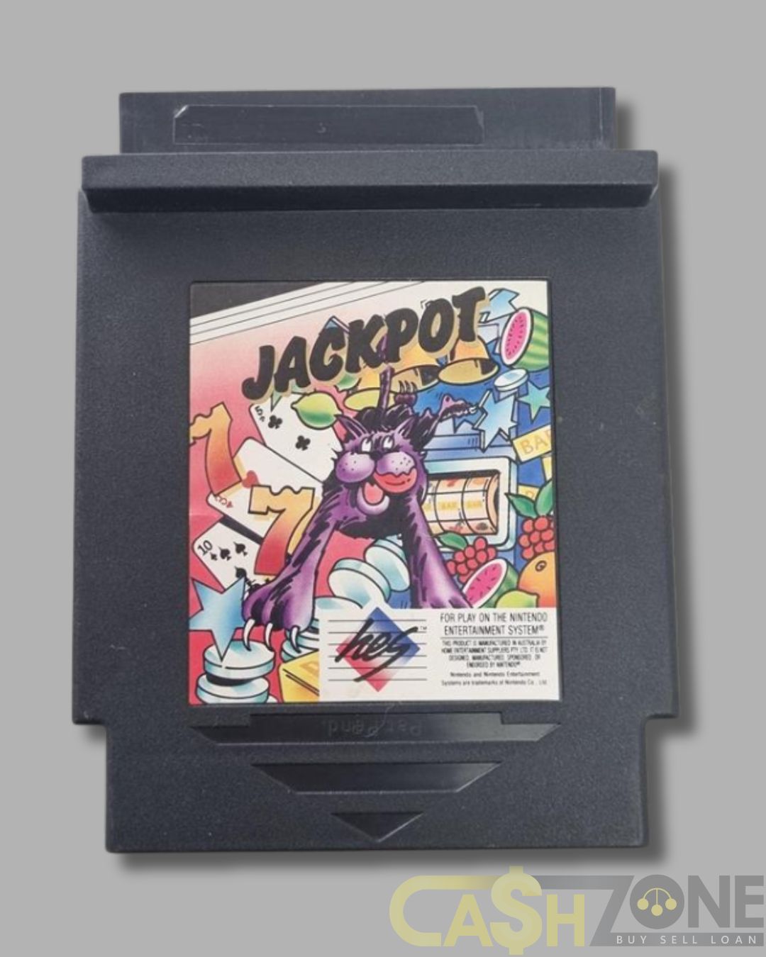 Jackpot HES NES Game PAL