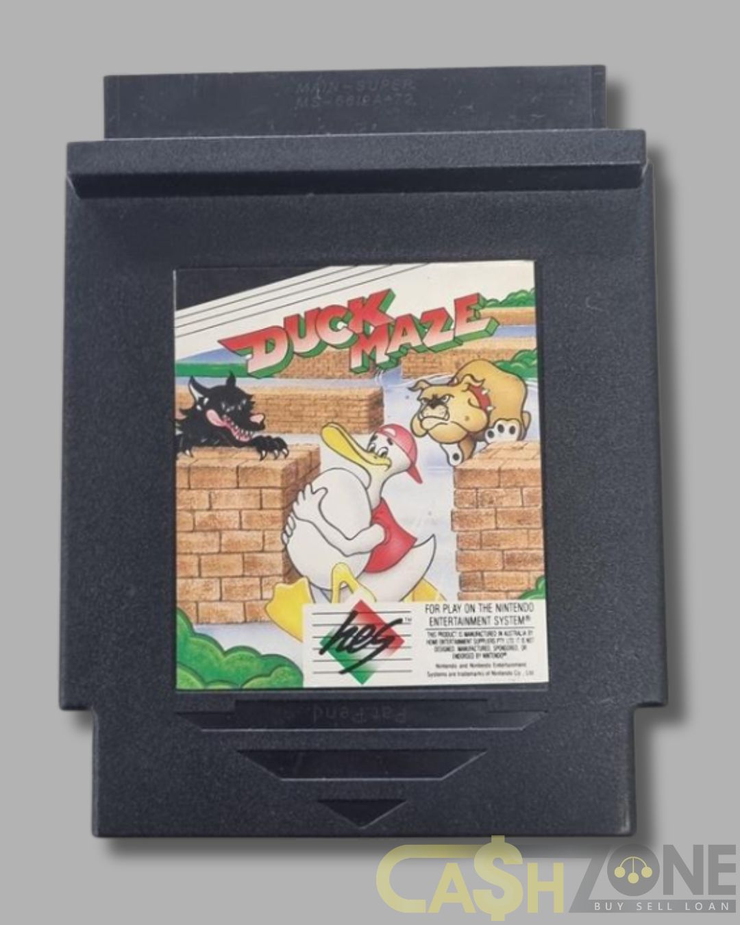 Duckmaze HES NES Game PAL
