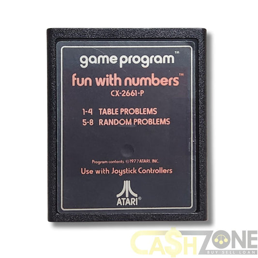 Fun With Numbers Atari 2600 Game 1977