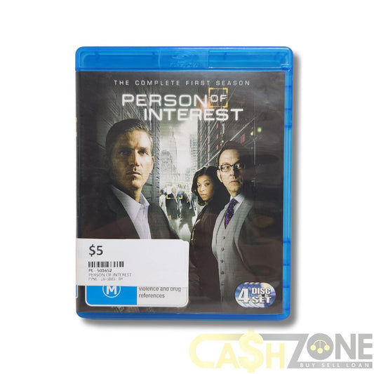 Person Of Interest Complete First Season Blu-Ray TV Series