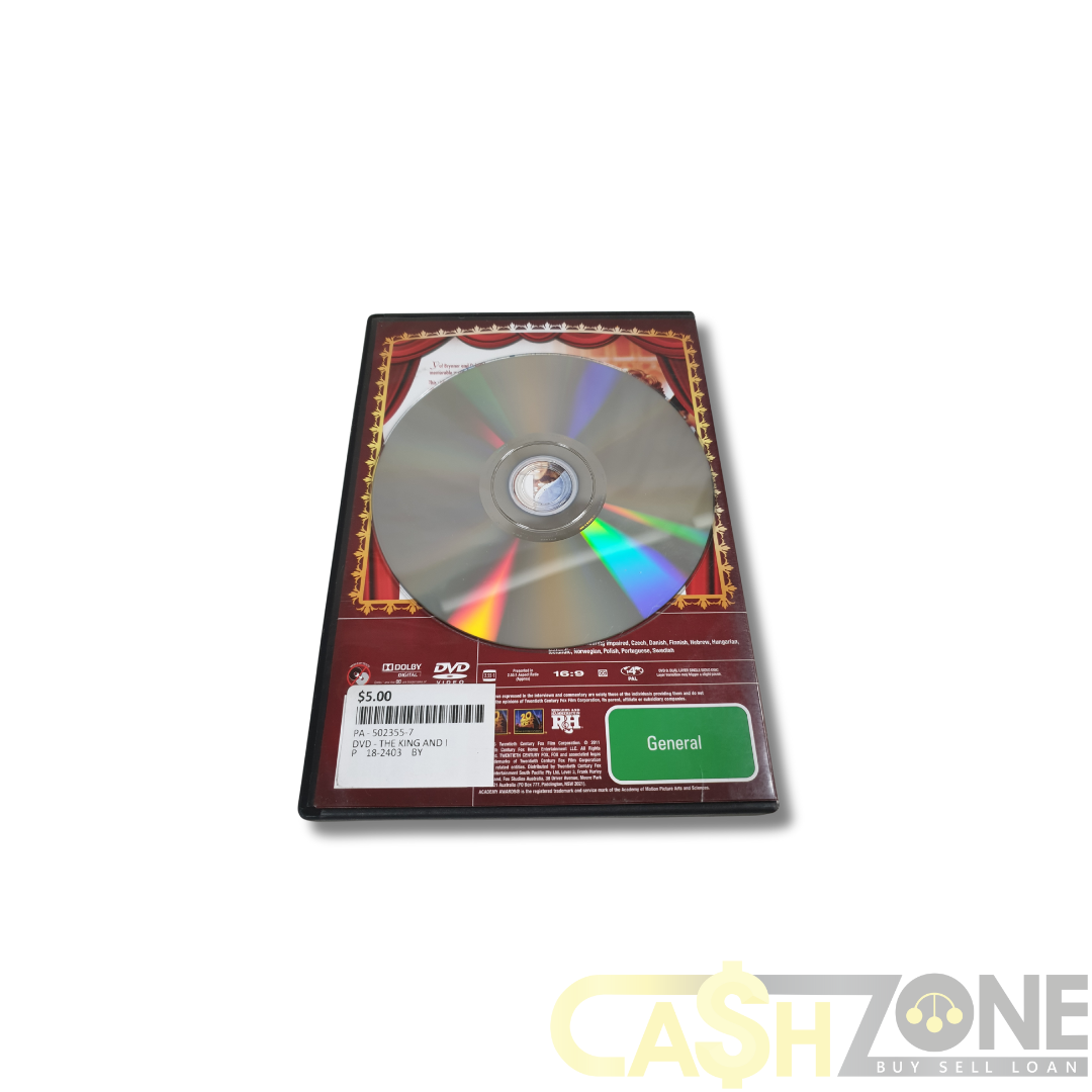 The King And I DVD Movie