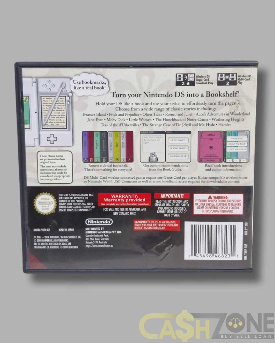 100 Classic Book Collection Nintendo DS