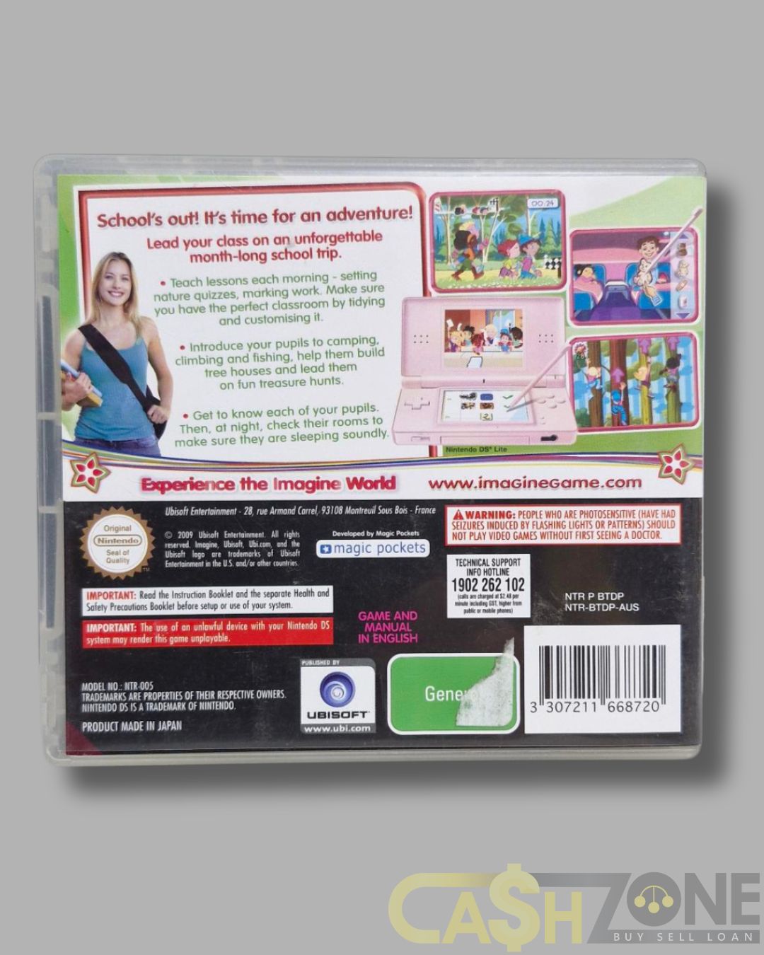 Imagine Teacher School Trip Nintendo DS