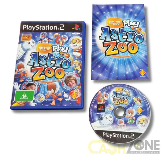Astro Zoo Eye Toy Play PS2 Game