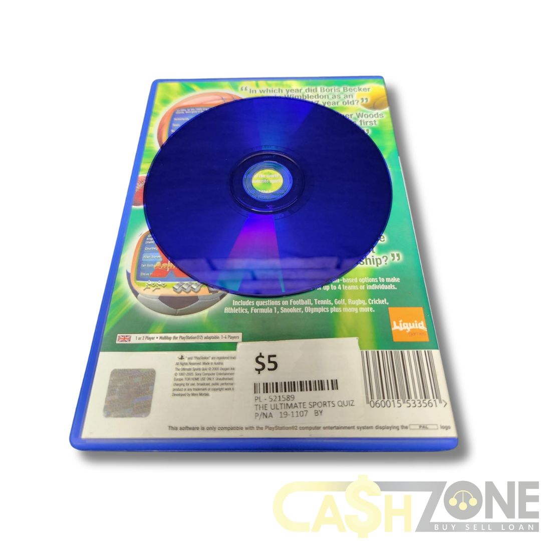 The Ultimate Sports Quiz PS2 Game PAL