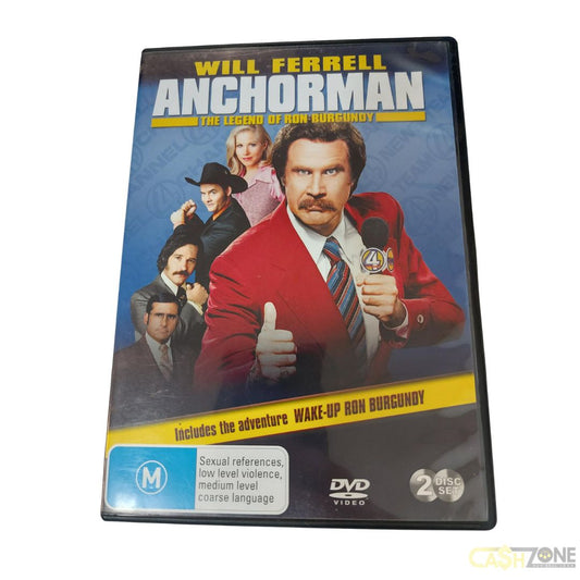 Anchorman: The Legend Of Ron Burgundy DVD Movie