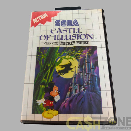 Castle Of Illusion Starring Mickey Mouse Sega Master System