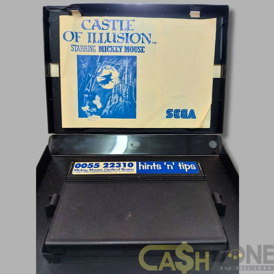 Castle Of Illusion Starring Mickey Mouse Sega Master System