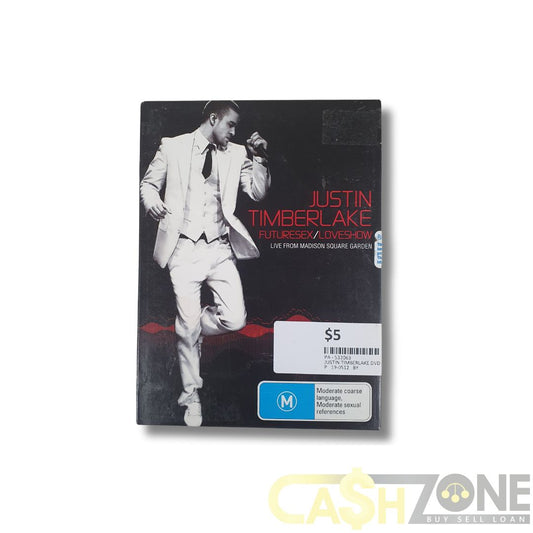 SEALED Justin Timberlake FutureSex/LoveShow DVD