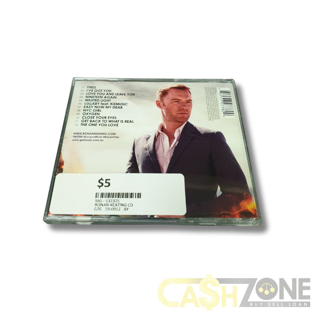 Ronan Keating Fires CD