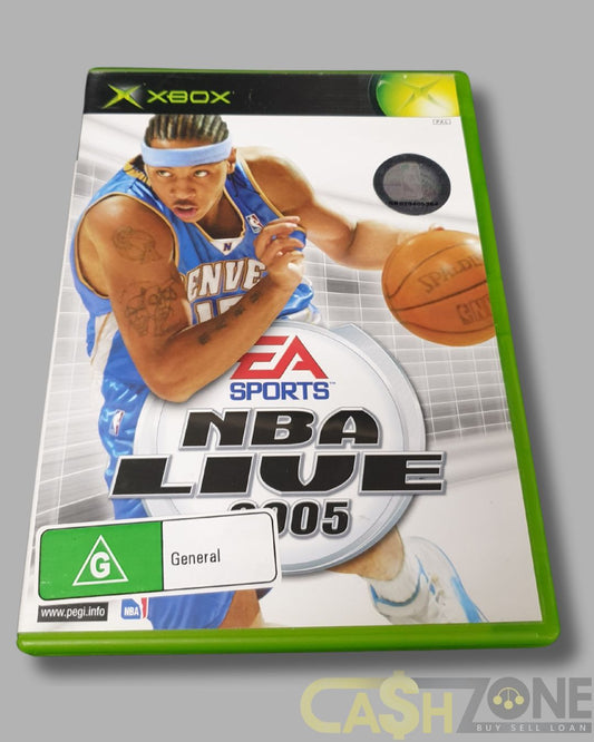 NBA Live 2005 Xbox Game PAL