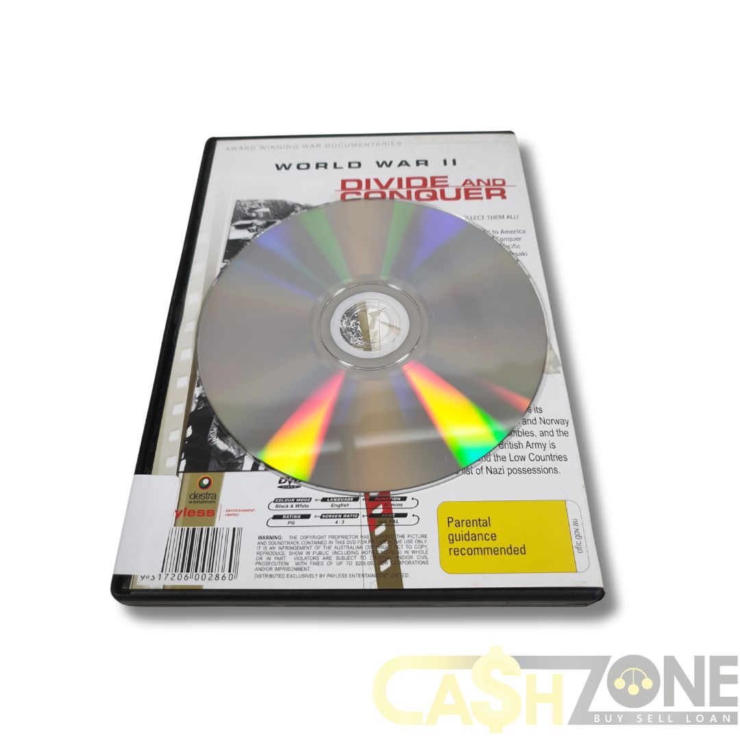 World War II Divide And Conquer DVD