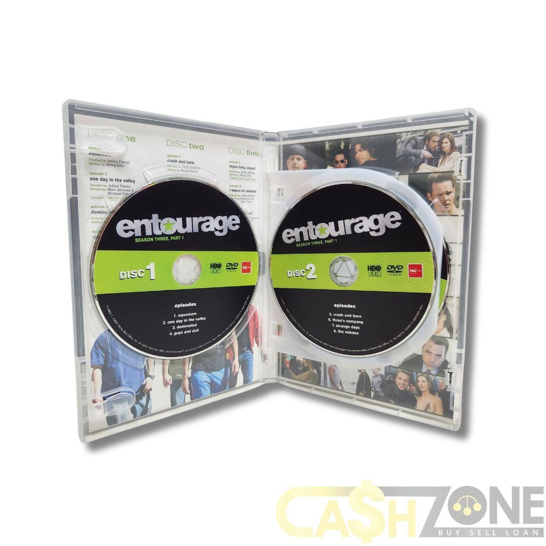 Entourage Season 3 Part 1 DVD TV Series