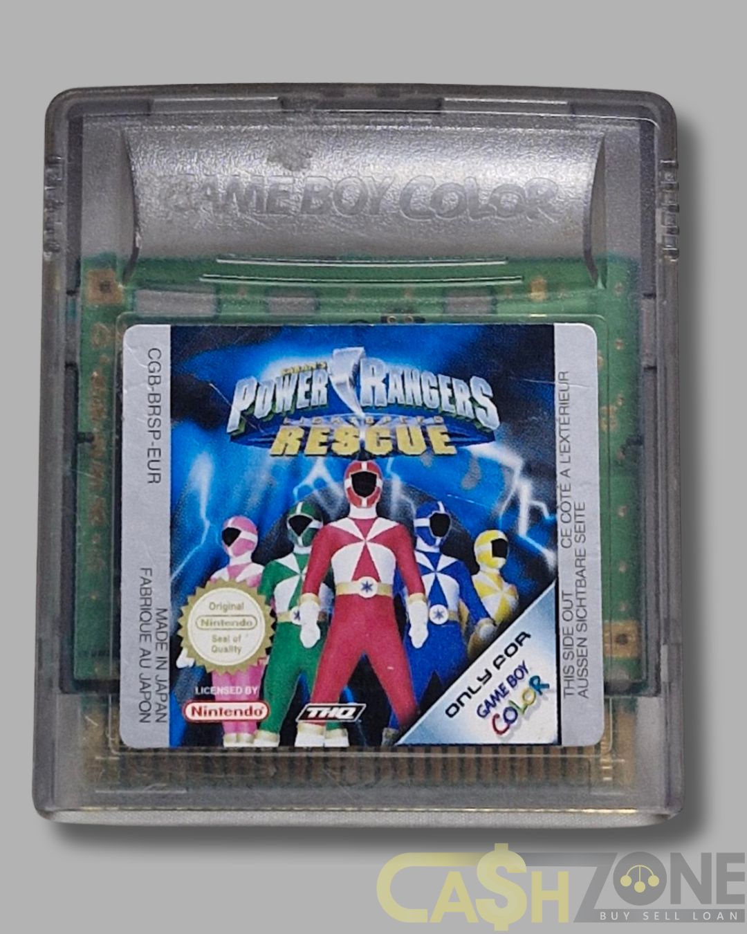 Power Rangers Lightspeed Rescue Game Boy Color Game