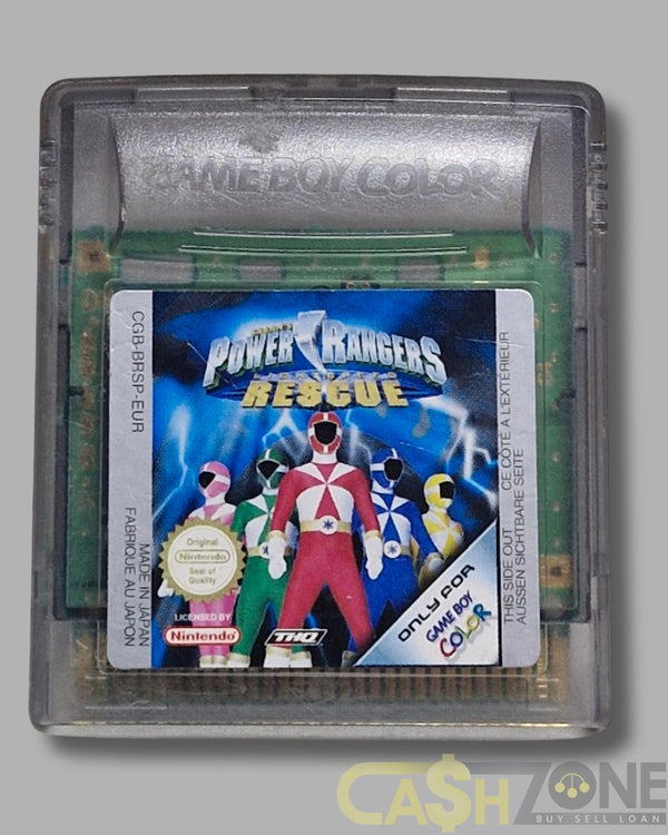 Power Rangers Lightspeed Rescue Game Boy Color Game – Cashzone Australia