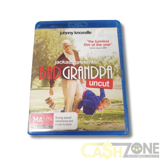 Bad Grandpa Uncut Blu-Ray Movie