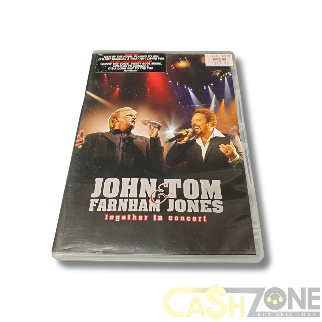 John Farnham & Tom Jones Together In Convert DVD