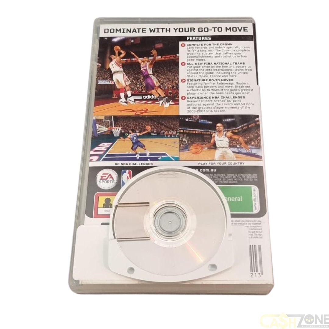 NBA LIVE 08 PSP Game