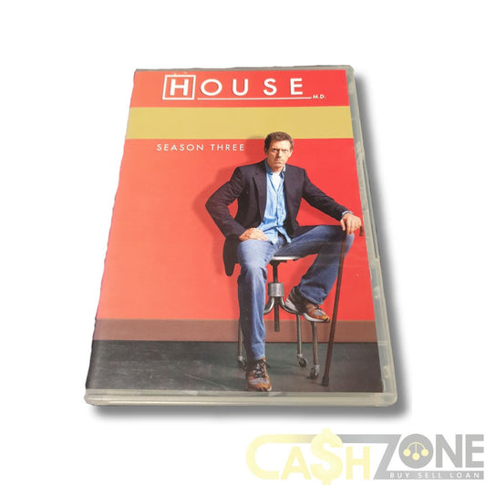 House MD Season Three DVD TV Series
