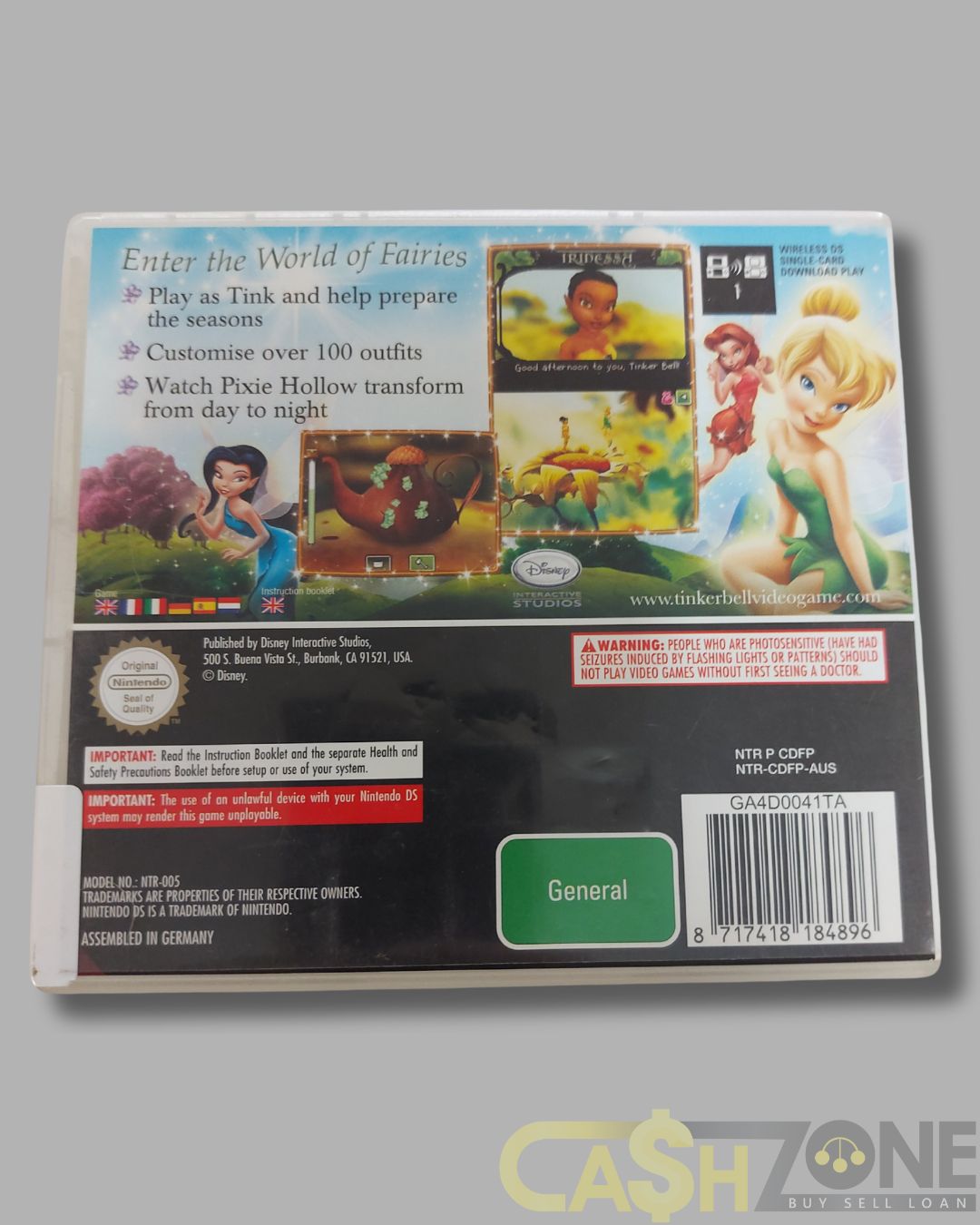 Tinker Bell Nintendo DS Game