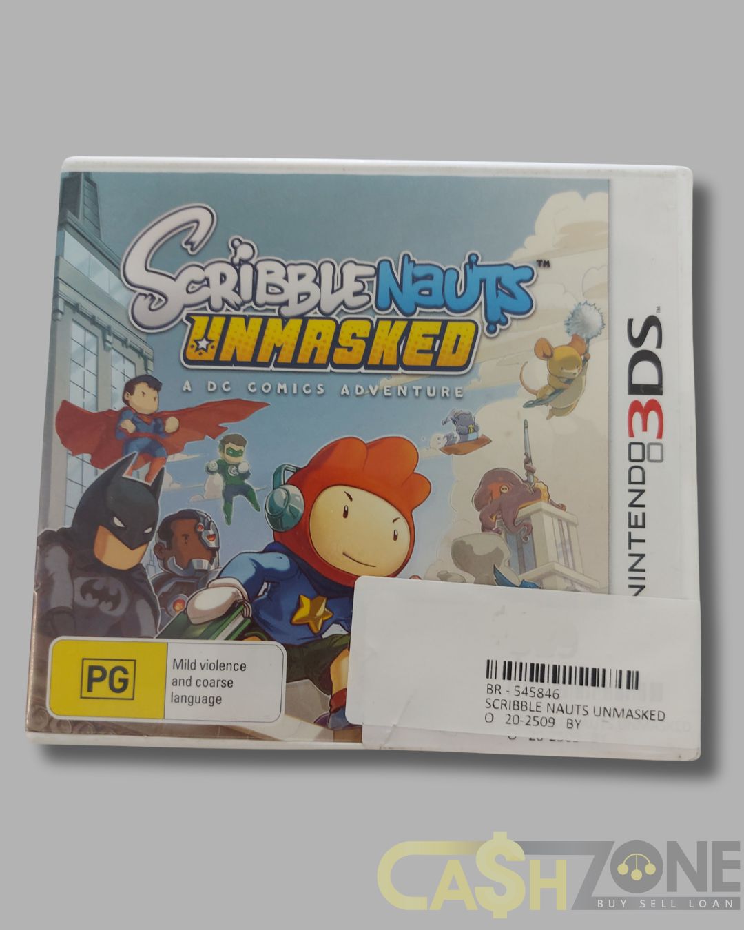 Scribblenauts Unmasked: A DC Comics Adventure Nintendo 3DS Game