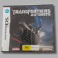 Transformers Autobots Nintendo DS Game